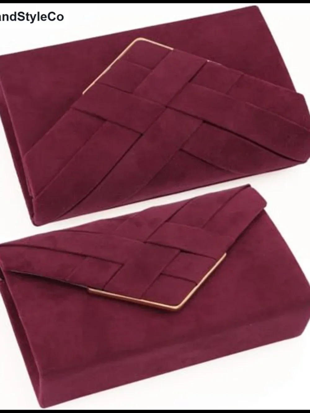 Women's Velvet Clutch Evening Bag Chain Shoulder Handbag Formal